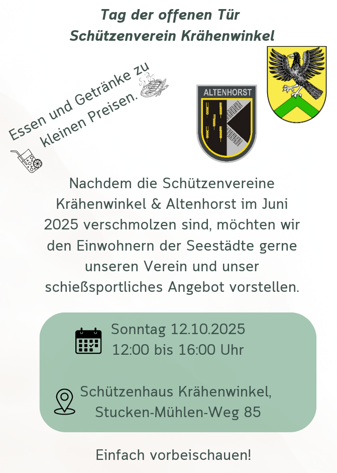 Tag der offenen Tür 12.10.2025 Tag der offenen Tür 12.10.2025